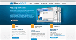 Desktop Screenshot of pnews.hu
